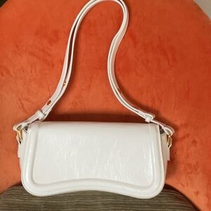💗💎 Elegant White Shoulder Bag